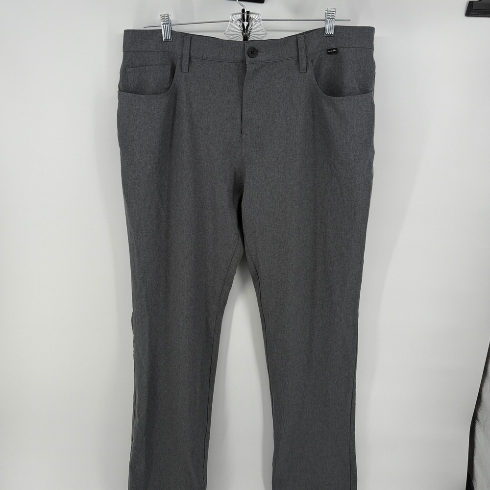 Travis Mathew Men Gray Performance Stretch Golf Pants‎ Size 40 - Picture 2 of 9